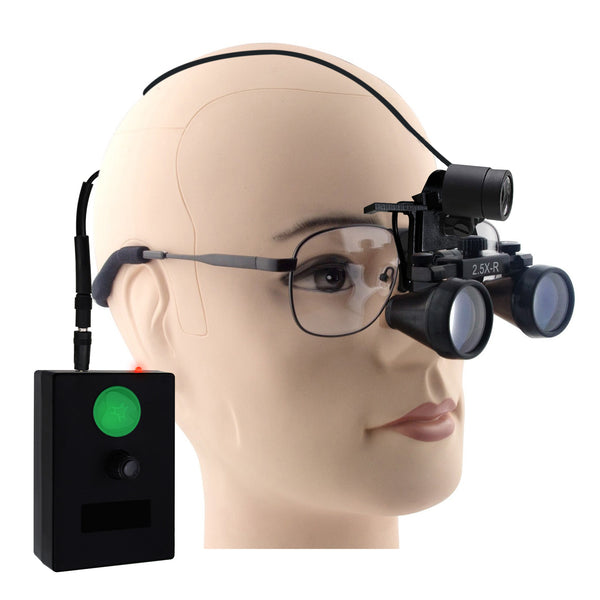 DLH-60 Portable LED Head Light Lamp Medical Loupes