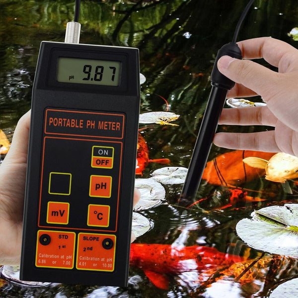 PH-0131 Digital pH / ORP mV / Temperature Meter Water Quality Tester with ATC Replaceable pH ORP Electrode Detachable Temperature