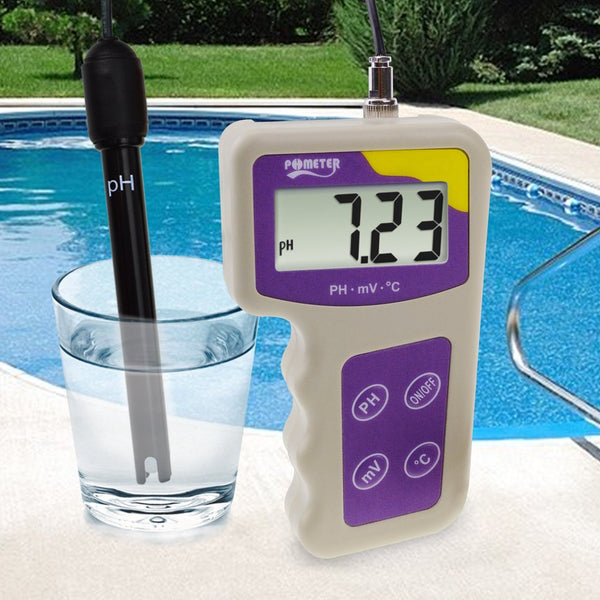 ORP-235 pH mV ORP Temperature 3 in 1 Redox Meter, Removable Electrode Water Quality Tester for Hydroponic Aquarium Fish Tank