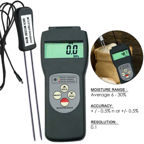 MC-7825G Digital Moisture Meter for wide range of grains