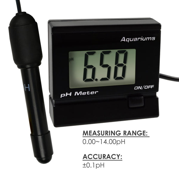 PH-025RE Digital pH Monitor Meter ATC 0~14.00pH Replaceable Electrode BNC Probe