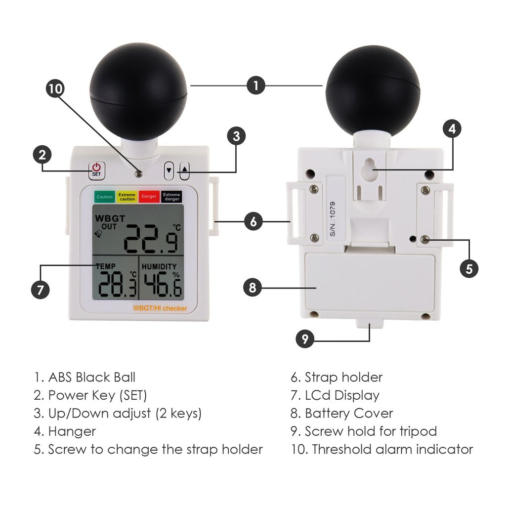 87784 Wearable 2-in-1 WBGT + HI Heat Index Checker Wet Bulb Globe Temp – Gain Express Wholesale Deals 87784-wearable-2-in-1-wbgt-hi-heat-index-checker-wet-bulb-globe-temp-gain-express-wholesale-deals