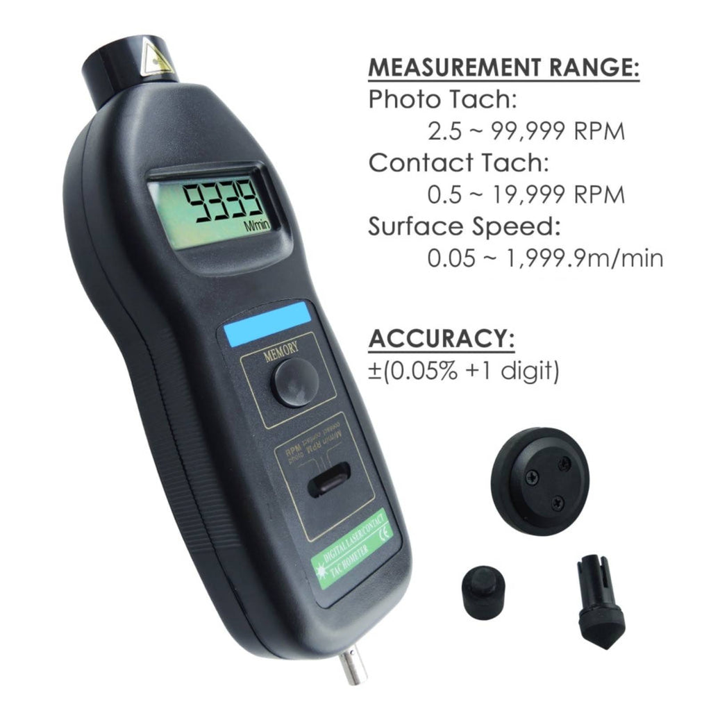 DT-2350PA Digital Handheld Stroboscope with 50-12,000 FPM 110V/220V – Gain  Express Wholesale Deals