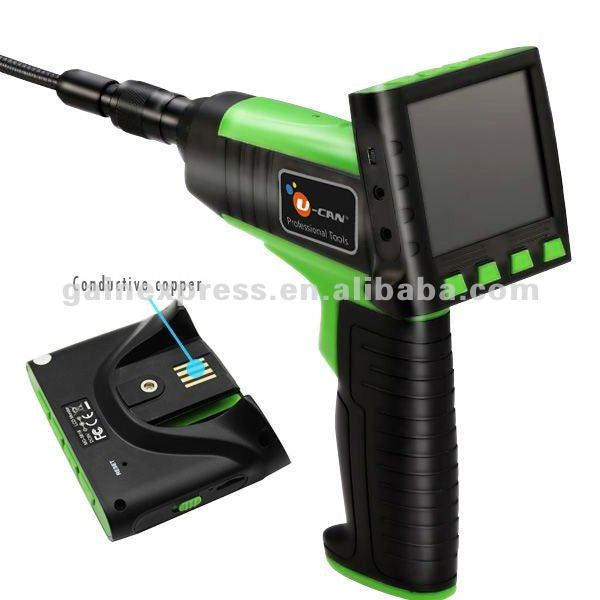 VID-12_2M Wireless 3.5" LCD Inspection Camera Endoscope Borescope + 2 Meter Cable