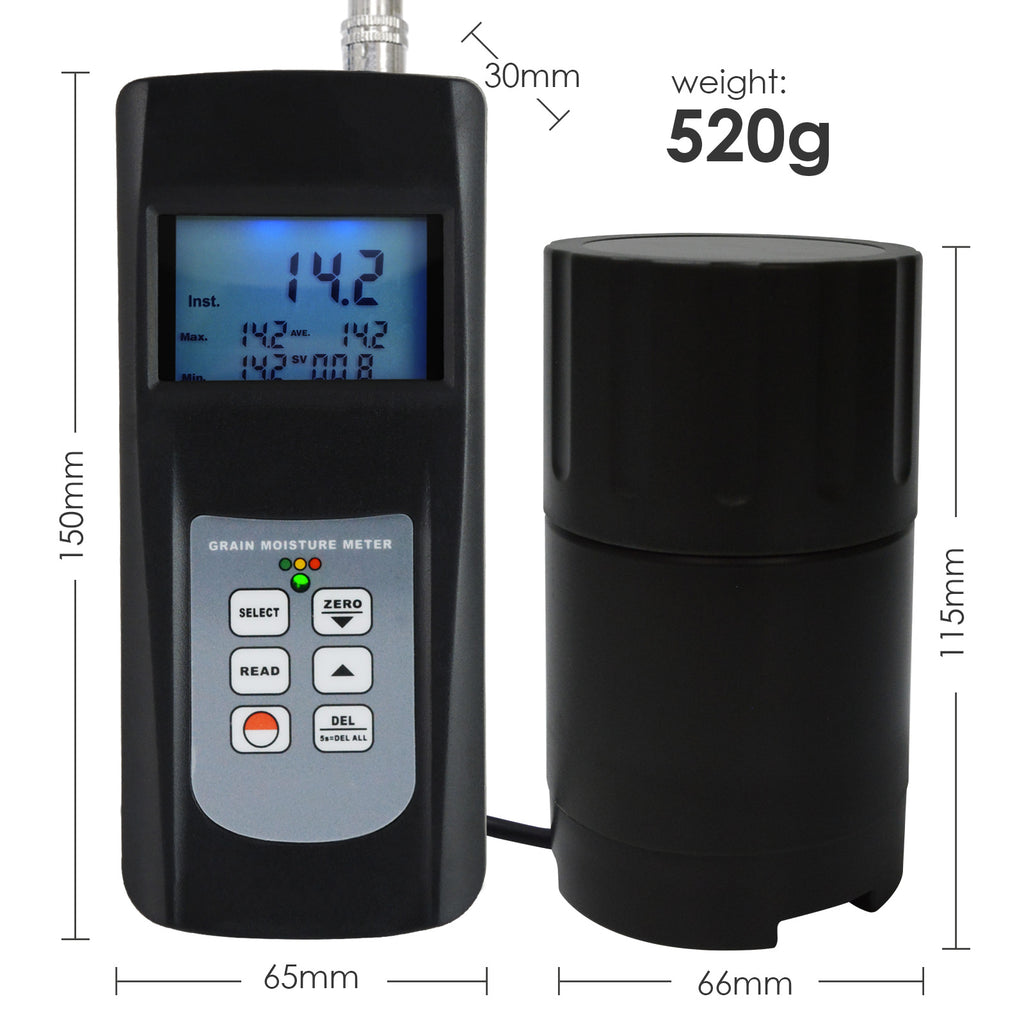 ZD-06 Soil pH & Moisture Tester Meter with 295mm Long Electrode Probe –  Gain Express Wholesale Deals