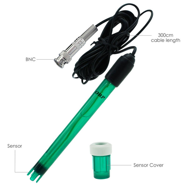 ORP-1 ORP Redox Electrode, BNC Type Connector Replacement Probe for Tester Meter Monitor Controller