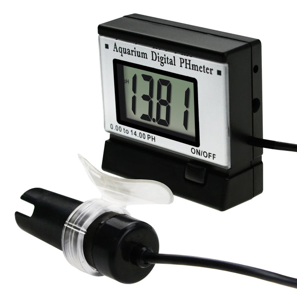 PH-025WO Digital pH Monitor Meter ATC 0.0~14.0pH 1.5M Cable Electrode Probe, Water Quality Tester