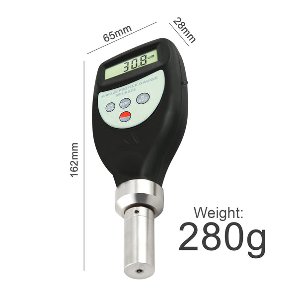 SRT-6223 Digital Surface Profile Gauge Roughness Tester Meter w/ 0~800 μm Measuring Range