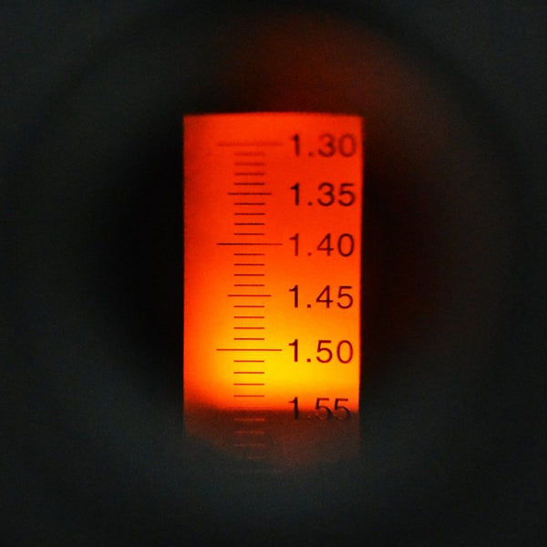 CL-181 1.30 ~ 1.81 RI Range Gemological Refractometer + Index oil Flashlight Polarizing Lens