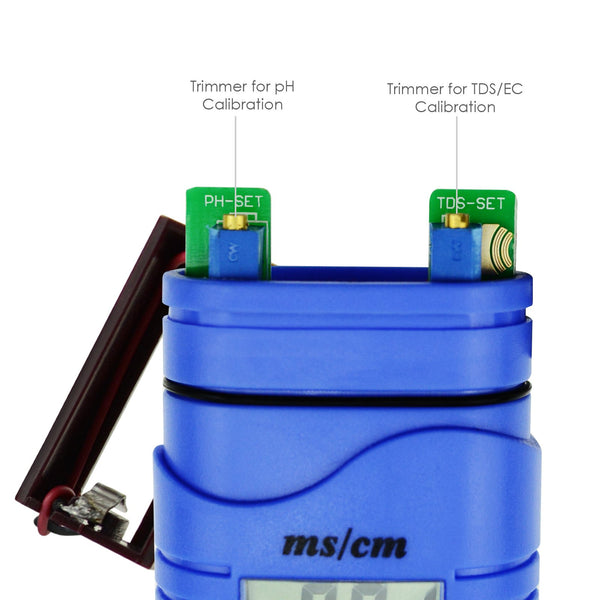 ECM-226 3-in-1 Conductivity EC & pH & Temperature Meter Multi-parameter Tester