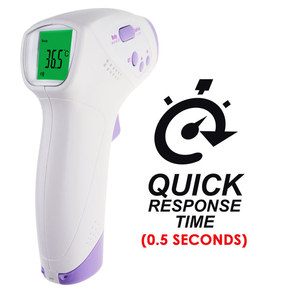 THE-294 Digital 2-in-1 Body Surface Thermometer Forehead Human Baby Infant Adult Temperature Tester 0.5 Sec Quick Respond