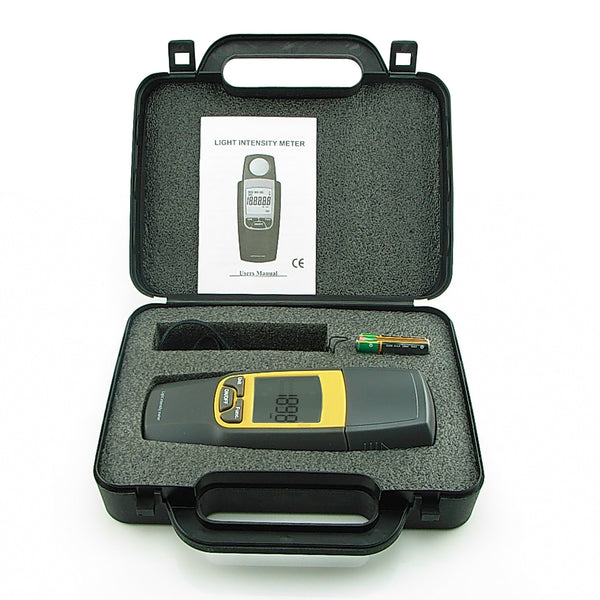 VA-8050 Digital LCD Light FC Meter Tester Illuminance Gauge 0 ~ 30000 Lux & 0 ~ 2788.0ftc FTC with Max Min Hold Handheld Device CE marking
