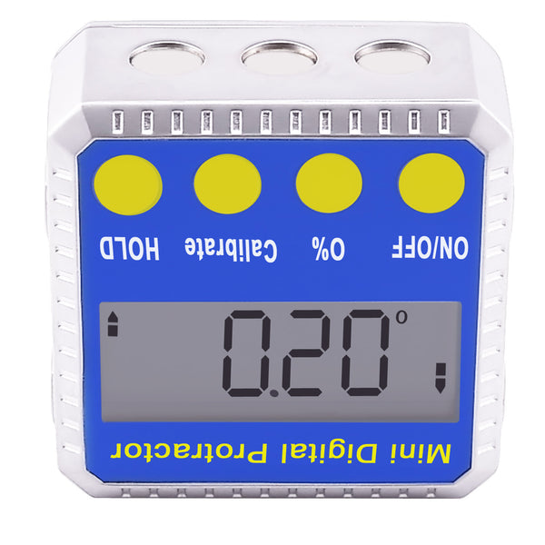 810-100  Digital Bevel Box/ Inclinometer w/ Magnets & Always Upright Display