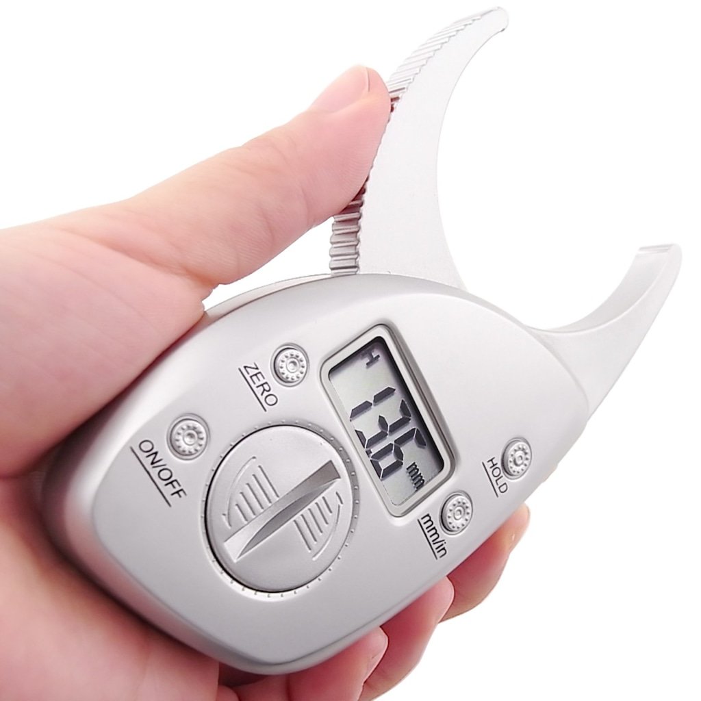 510-160 Digital Body Measuring Fat Caliper Measure mm inch Tool