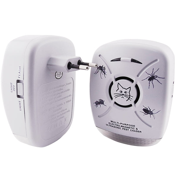 AR-131 Ultrasonic Mosquito Cockroach Spider Pest Bugs Repeller