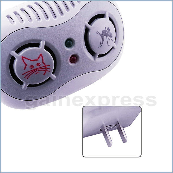 AR-166_110V Electronic Ultrasonic Mouse Mosquito Repeller 50/60Hz
