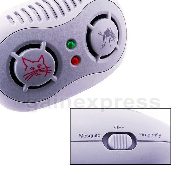 AR-166_110V Electronic Ultrasonic Mouse Mosquito Repeller 50/60Hz
