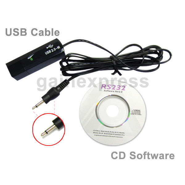 CDC-AZ RS232 CD Software and USB Cable