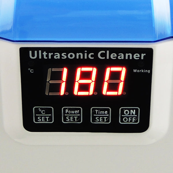 CE-7200A Stainless Steel 2.5L Ultrasonic Cleaner Heater Jewelry Watches Dentures w/ Timer 220V ONLY