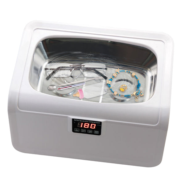 CE-7200A Stainless Steel 2.5L Ultrasonic Cleaner Heater Jewelry Watches Dentures w/ Timer 220V ONLY