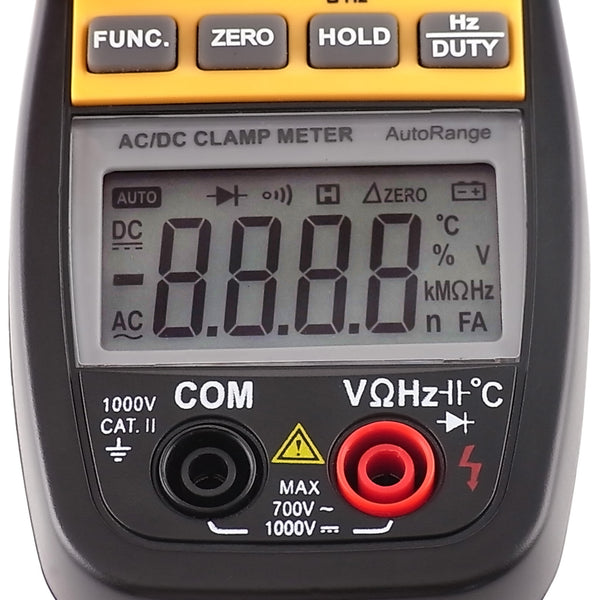 CM113 Digital AC/DC Clamp Meter Multimeter Thermometer Ohm