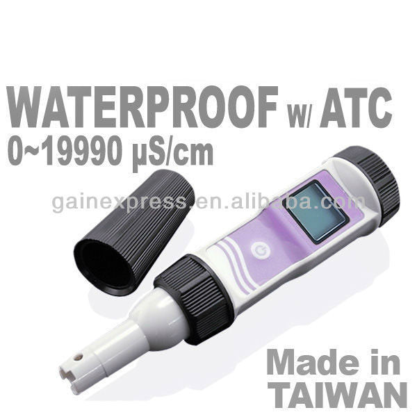 Cond-21 Waterproof Professional Digital 19990us/cm ATC Conductivity Meter EC Tester Taiwan Made