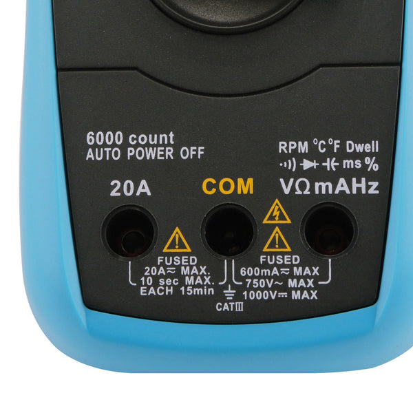 E04-023 Automotive Multimeter AC DC Voltage Current Resistance Continuity Tester