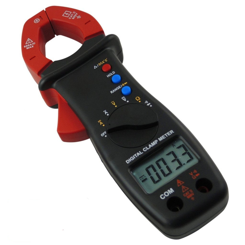 E04-032 Digital Clamp Meter Multimeter DC AC Voltage Current Resistance Diode Continuity Tester