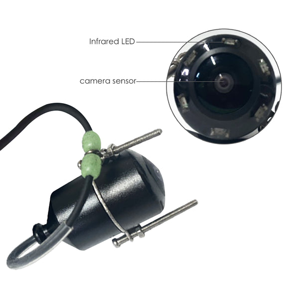 FF-180PR LUCKY Underwater Camera Fish Locator Finder 120° Wide Angle 20M Cable Length 4 IR LED 4.3"