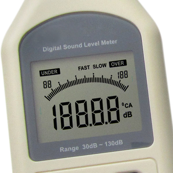 GM-1357 30~130 dB Digital Sound Pressure Level Noise Decibel Meter Tester