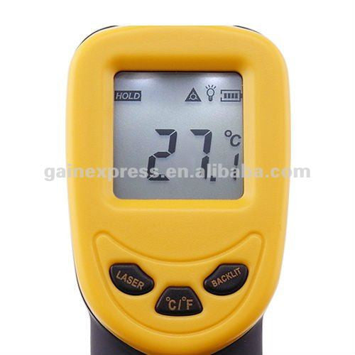 IR-350 Digital 12:1 DS Infrared IR Laser Non-Contact Digital Thermometer