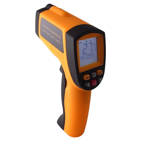 IR-G700 Digital 0.10~0.99 EM Infrared Thermometer 12:1 Pyrometer 700°C