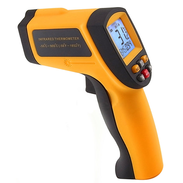 IR-G900 Digital Infrared IR Laser Thermometer -50~900°C -58~1652°F 12:1