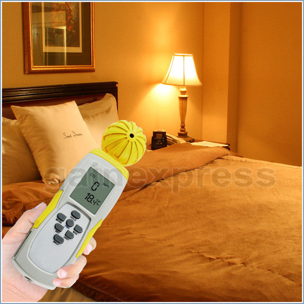 M0198108 Digital Carbon Monoxide (CO) Temperature Meter Made in Taiwan