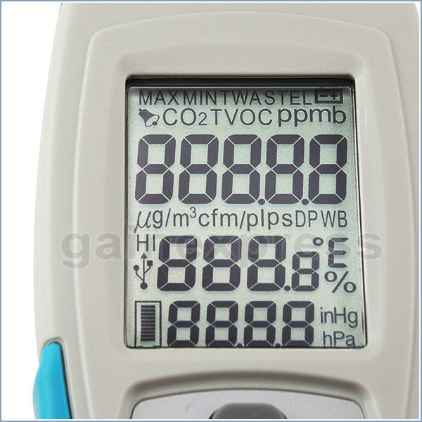 M0198171 Digital USB Interface Formaldehyde HCHO Thermo-hygrometer Meter Made in Taiwan