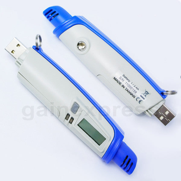 M0198583 Patented Mini USB Temperature & Humidity Datalogger TAIWAN MADE