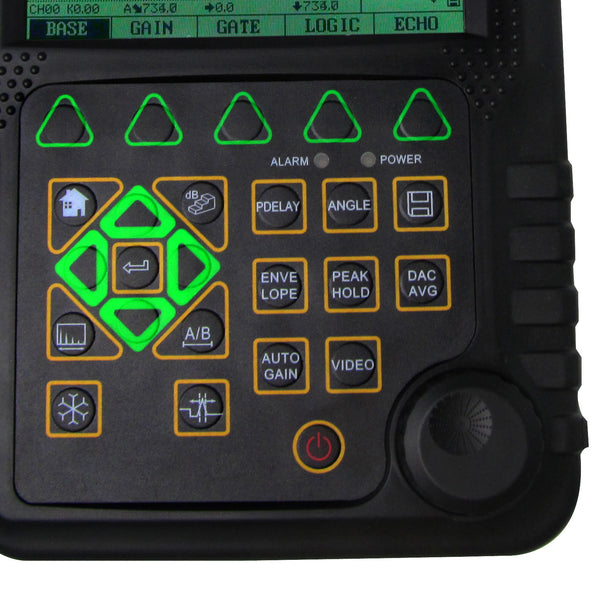 MFD350B 0-6000mm Mitech Digital Ultrasonic Flaw Detector Defectoscope DAC AVR