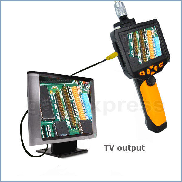 N04NTS-200_5M Detachable 3.5"  LCD Inspection Camera 8.2mm Endoscope Borescope + 5M cable