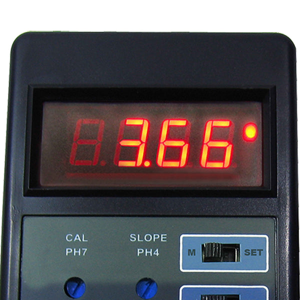 PH-203 Digital 2-in-1 pH ORP mV CO2 Controller Meter 0.00~14.00PH Range