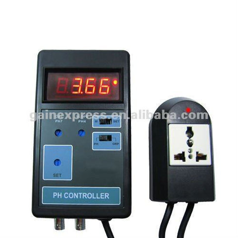 PH-203 Digital 2-in-1 pH ORP mV CO2 Controller Meter 0.00~14.00PH Range