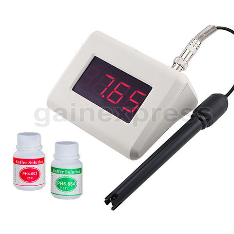 PH-251 New pH Meter + Adaptor + Replaceable Electrode