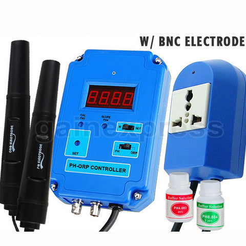 PH-303 2-in-1 Digital pH & ORP Controller + Electrodes Industrial Type