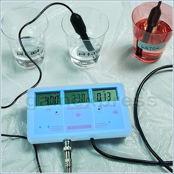 PHT-026 6-in-1 Multi-Function Meter Tester EC CF TDS PH °C °F