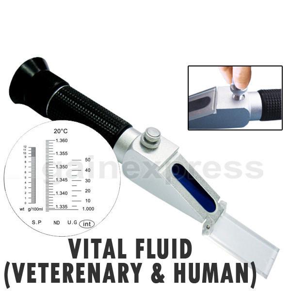 RHCN-200ATC New Handheld 0-12g/dl ATC Clinical Refractometer – Gain ...