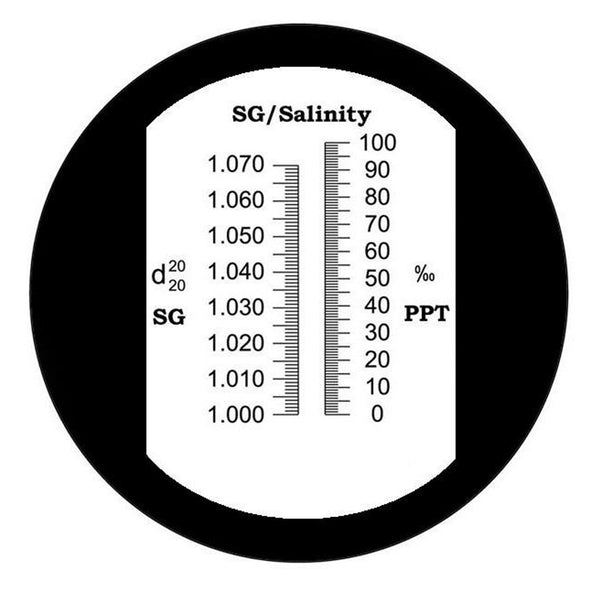 RHS-10ATC Handheld 0-10% ATC Salinity Refractometer