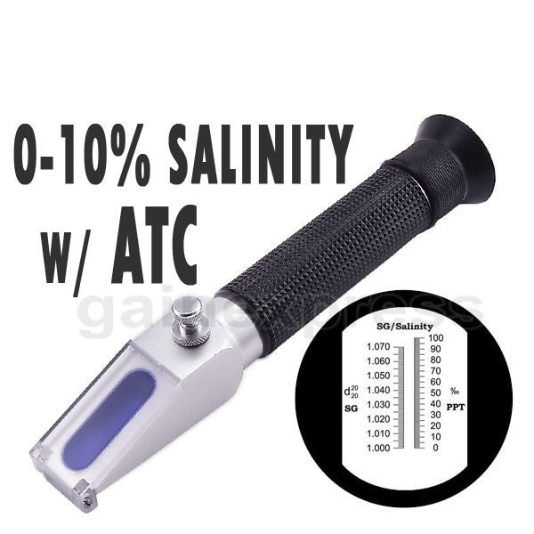 RHSN-10ATC New Handheld  0-10% ATC Salinity Refractometer