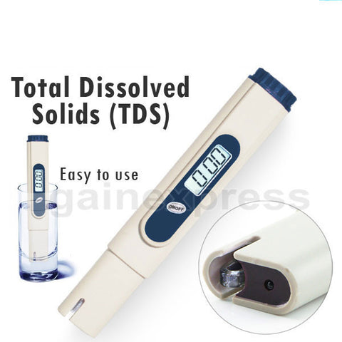 TDS-139 Digital Pen Type TDS / Conductivity / Hydroponics Meter 0-1999 PPm