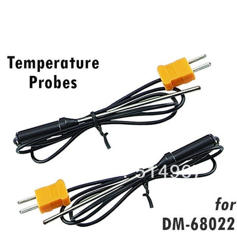 TP-02 Optional 2 Temperatue Probes for Digital K-Type Thermometer (DM-68022)
