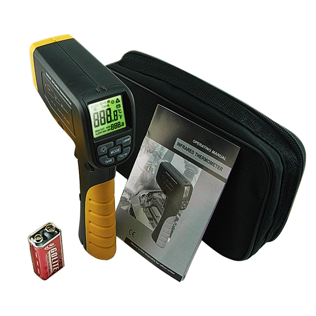  Infrared Thermometer, Digital IR Laser Thermometer