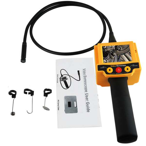 VID-5 Industrial 2.4 inch TFT LCD Video Borescope Car Pipe Inspection 10mm Camera